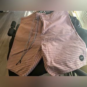 RVCA Board shorts, size 34, pink